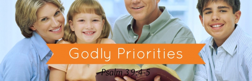 Godly Priorities to Keep